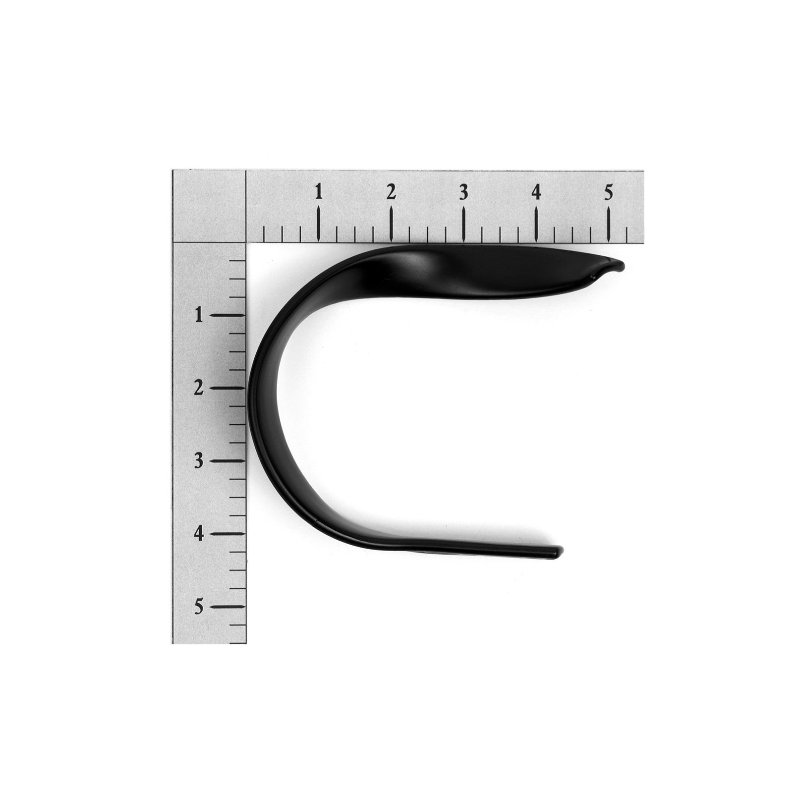 Presley Drapery Curtain Holdback, Black