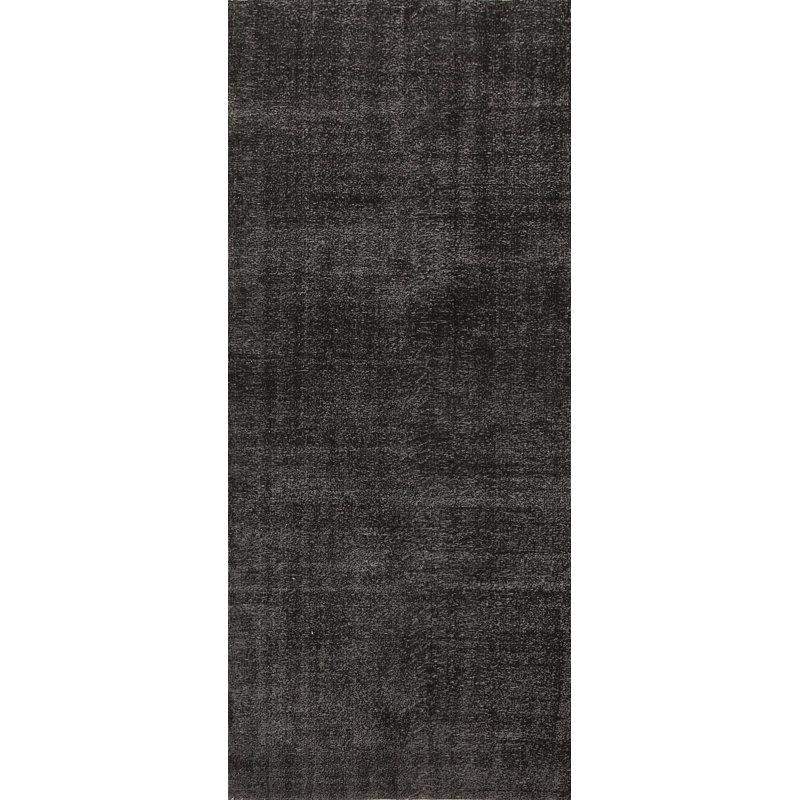 Distressed Over-Dyed Anatolian Turkish Rug 5x13