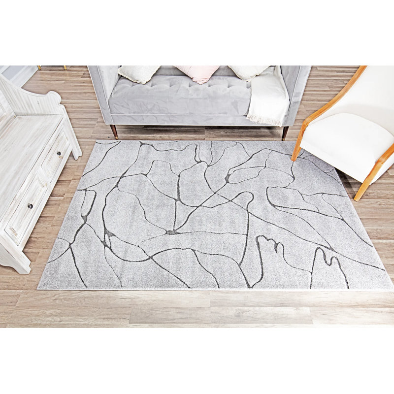 Tapis contemporain en granit Cadence, Rectangle 9 pi x 12 pi