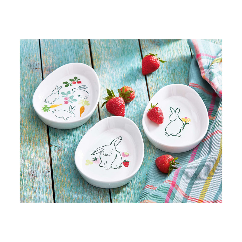 Easter Egg Plates Multi