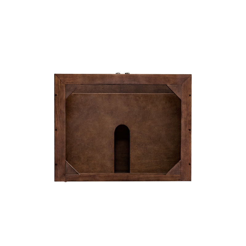 Amberly 30'' W Single Vanity, Charcoal Soapstone, 8" Widespread