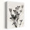 «Silhouettes of Delicate Blooms II», art mural contemporain abstrait