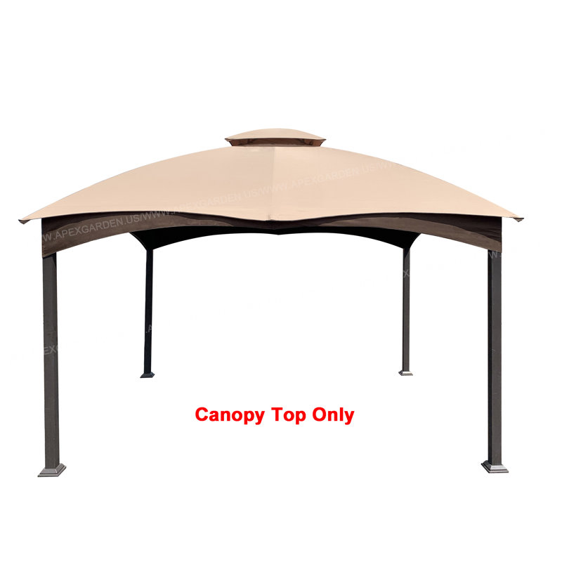 Beige Ripstop Replacement Canopy for 10' x 12' Gazebo