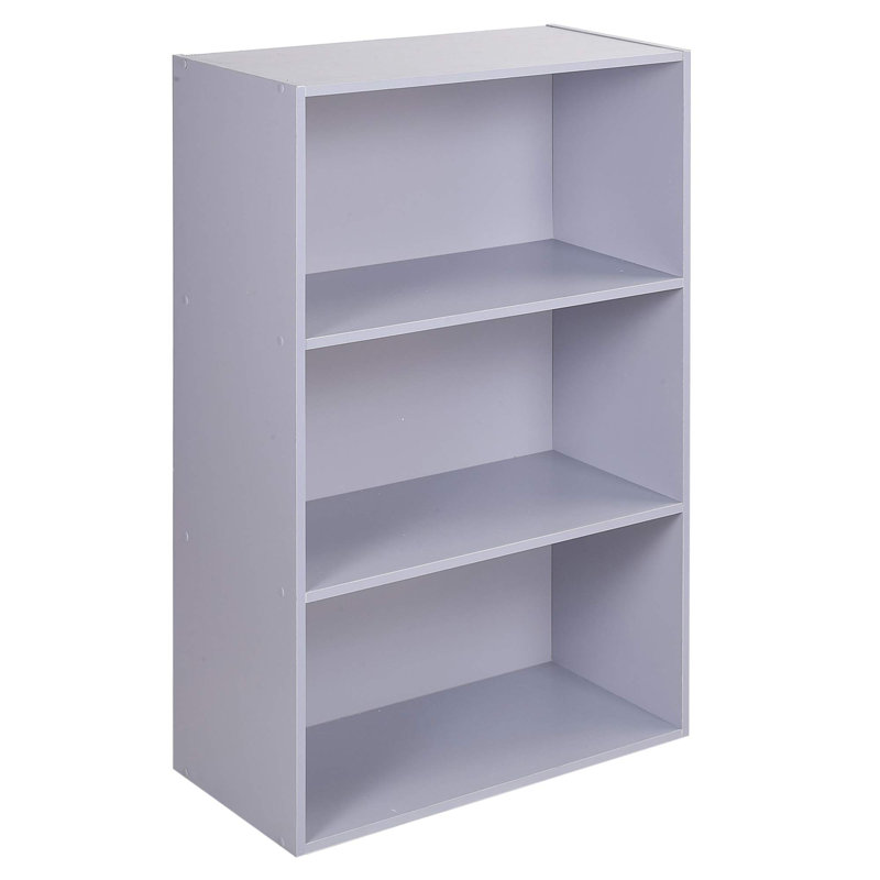 Lily-Maye 180cm H x 60cm W Standard Bookcase, Grey