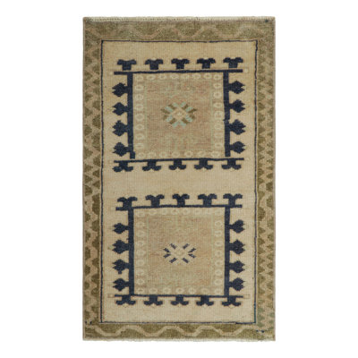One-of-a-Kind 1'8x2'7 Hand Knotted Area Rug