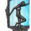 9" High Deco Posing Lady Accent Lamp-115471282