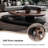 51.18"Retro Minimalist Oval Coffee Table