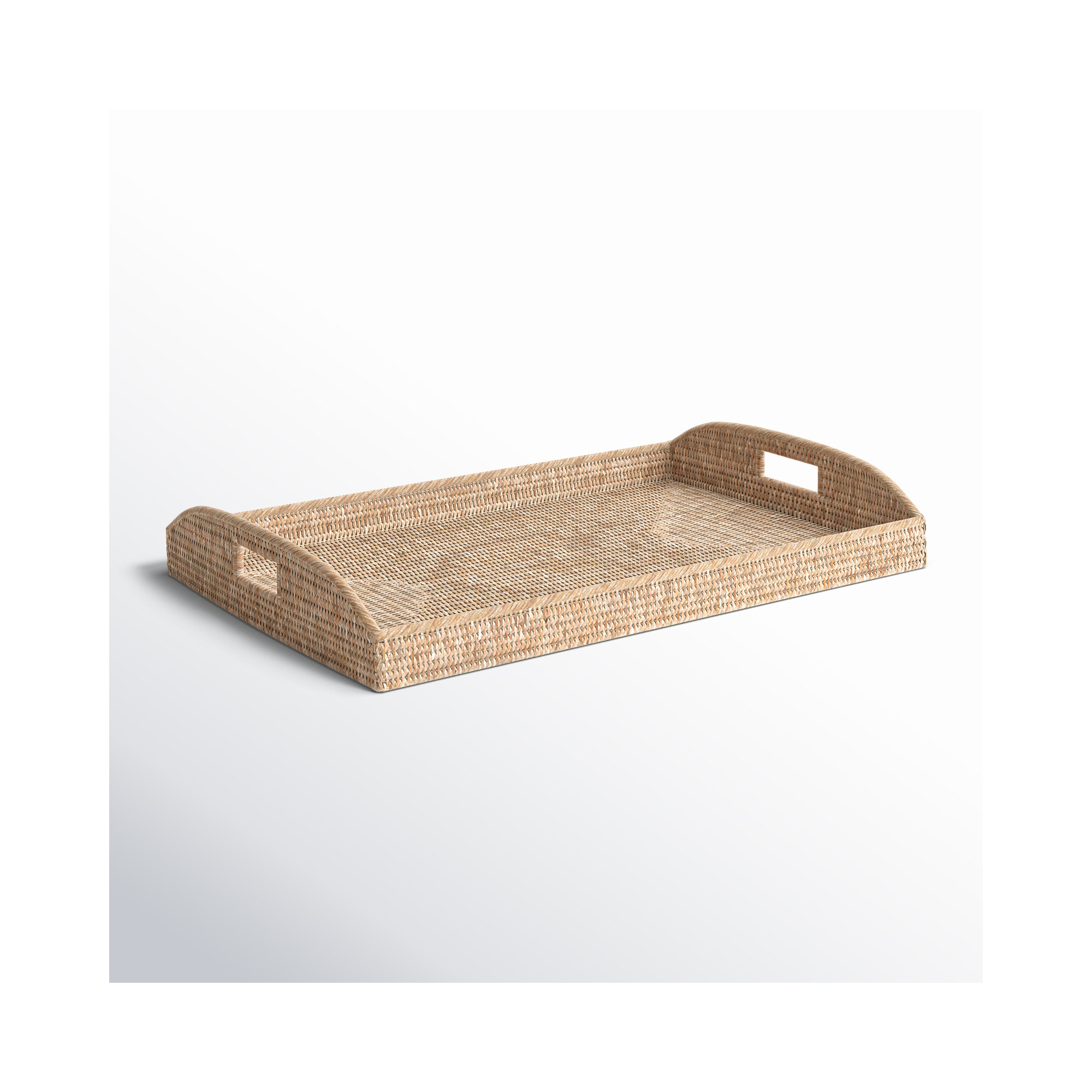 Massey Wicker Tray - Set of 1
