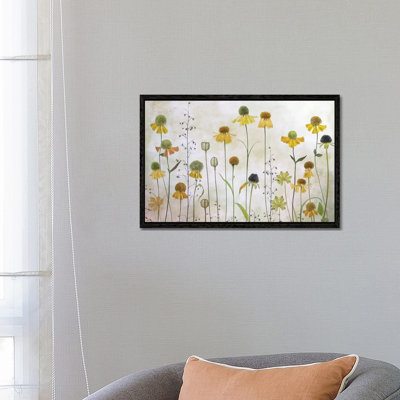 Helenium 1 Piece Wall Art on Canvas