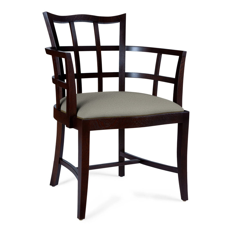 Surrey Hills Upholstered Arm Chair, Perigold Lirico Oyster