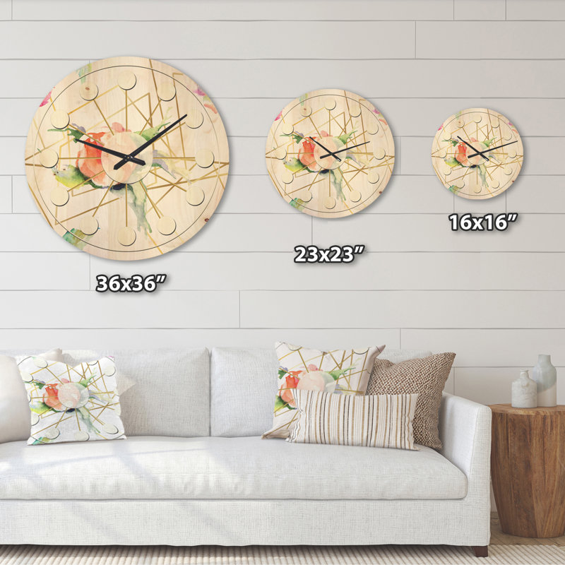 Horloge murale, Très grand