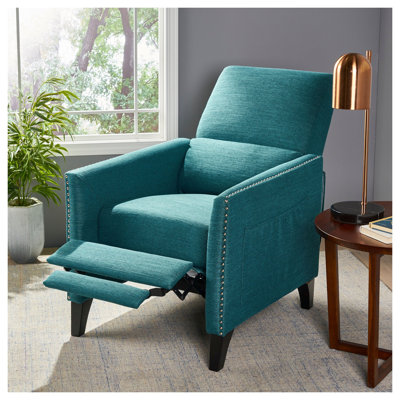 Fauteuil inclinable en tissu Teal