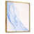 Toile à cadre flottant doré