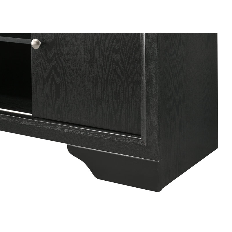 Errion Piece Bedroom Set, Black/Silver
