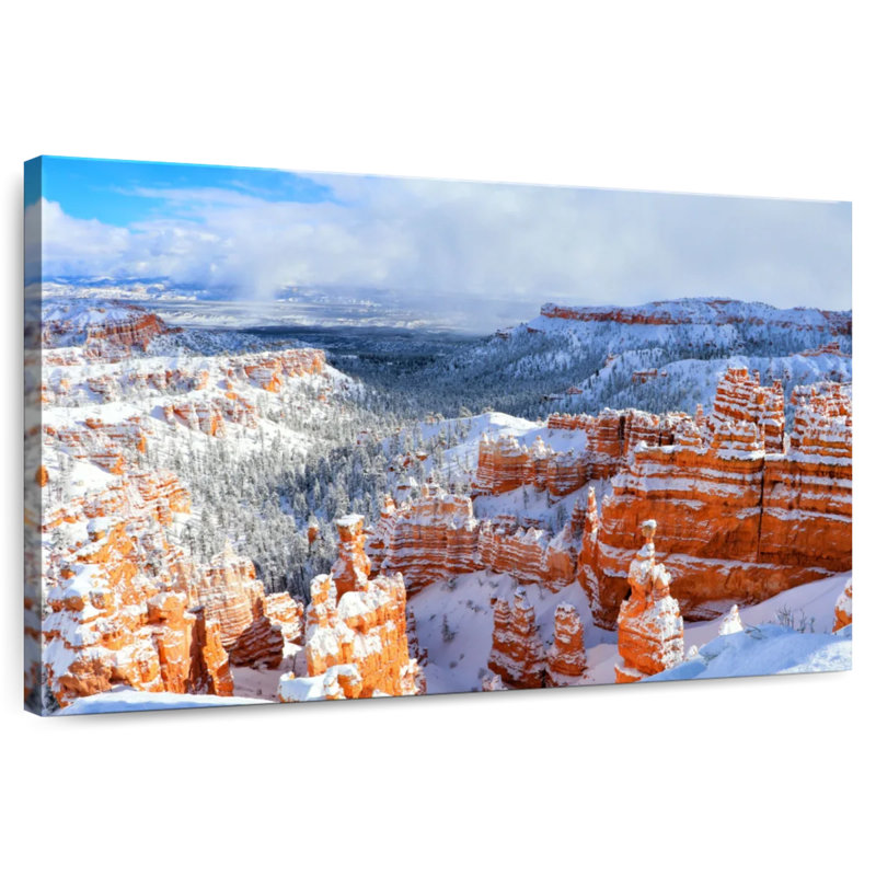 Hiver à Bryce Canyon, H 30 po x l 45 po
