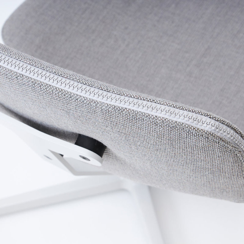 Arba Side Chair, Gray, Light Gray