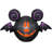 Airblown Inflatable Mickey Mouse As Jack-O-Lantern Bat