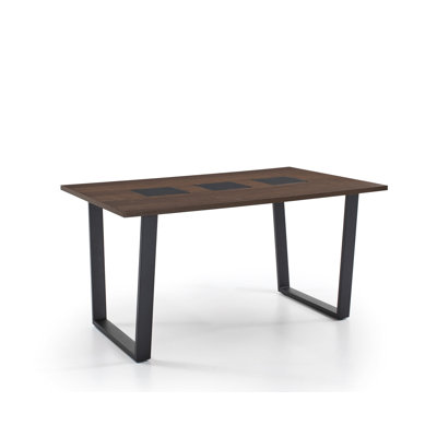 Hauke Metal Base Dining Table