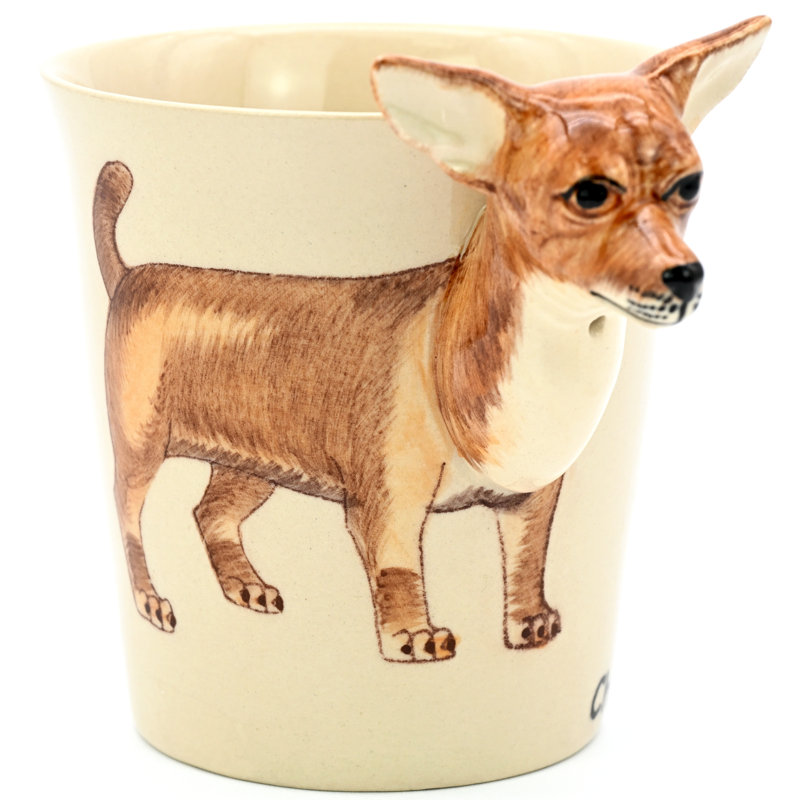 Grande tasse à chihuahua 10 oz