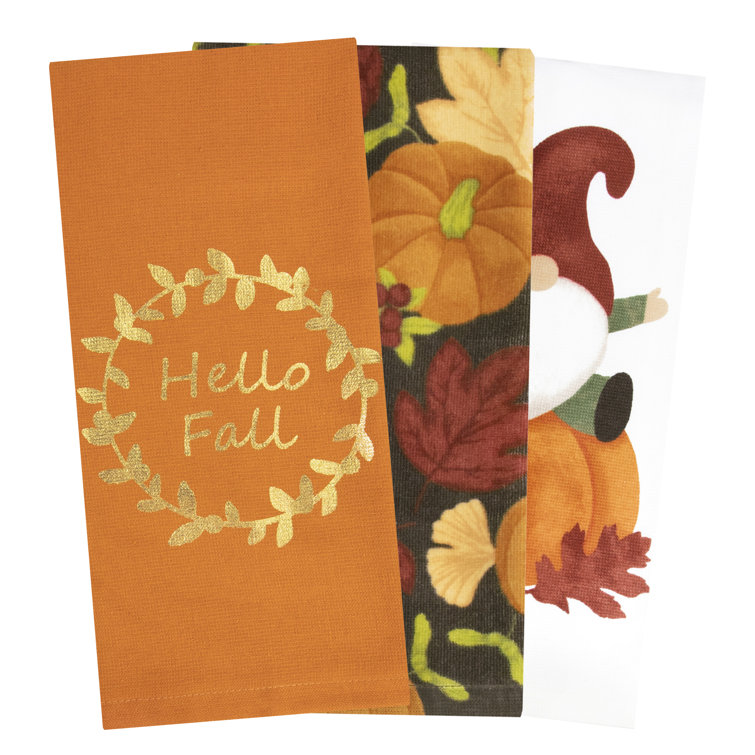 Harvest Cotton Tea Towel Kitchen Towel