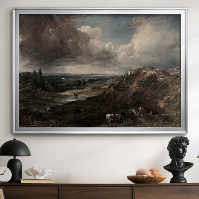Branch Branch Pond, Hampstead Heath-John Constable - Toile tendue avec châssis, c. 1824 - 1828
