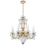 Bagatelle 8 Light 26.5in x 29in Chandelier in Heirloom Gold with Clear Radiance Crystals
