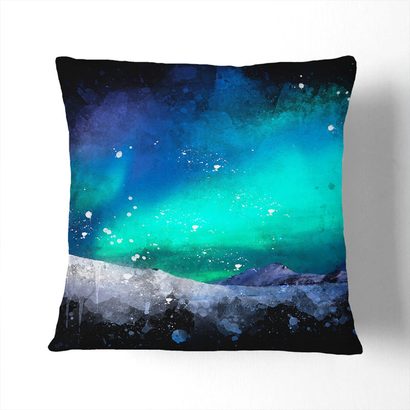 Square Throw Cushion, 55cm H x 55cm W x 20cm D, Black