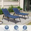 Ensemble de 2 coussins de chaise longue d'extérieur-349229606