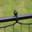 Rebounder Net Football Training Aid Kickback Target Play Black