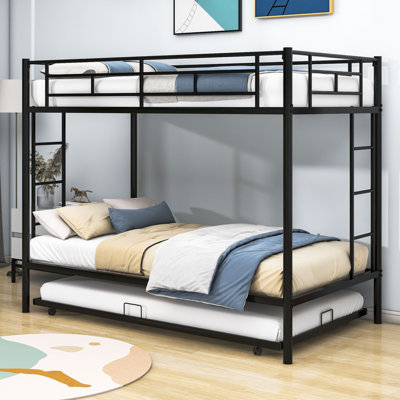 Aavion Twin over Twin Metal Standard Bunk Bed by Isabelle & Max™ by Isabelle & Max
