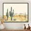 «Soft Desert Cactus I», art mural encadré vert-2039382596-2039382597