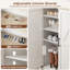 Armoire de rangement pour chaussures 46 po avec 3 portes-120172955-120172956