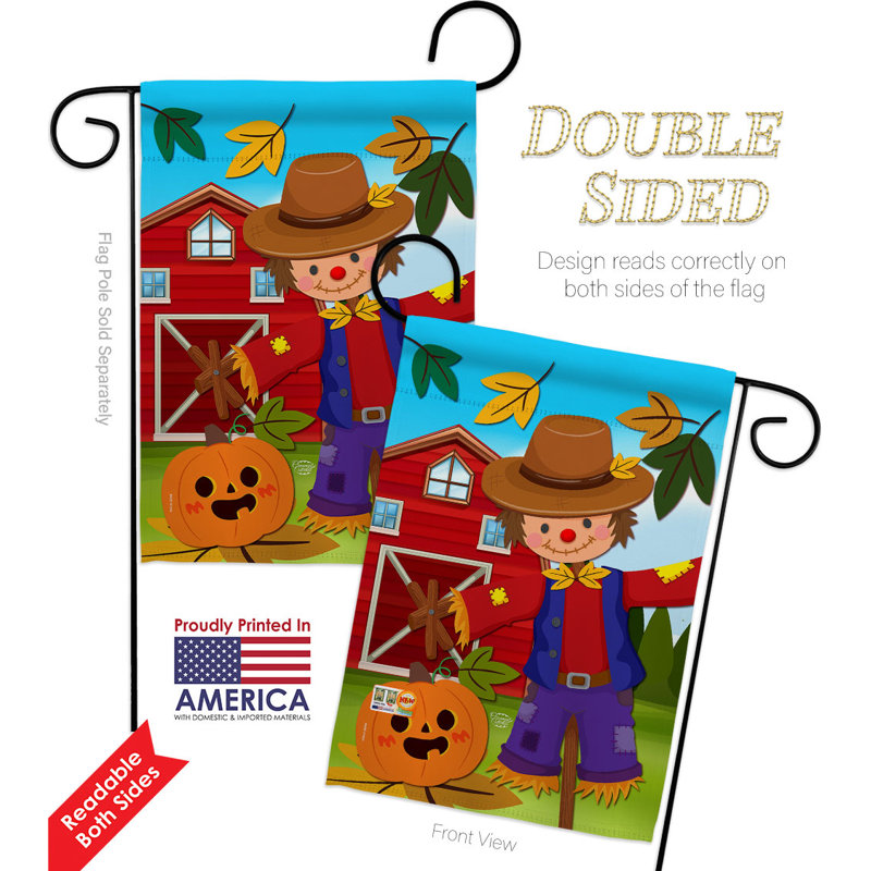 Ensemble de drapeaux en polyester 19 x 13 po Harvest