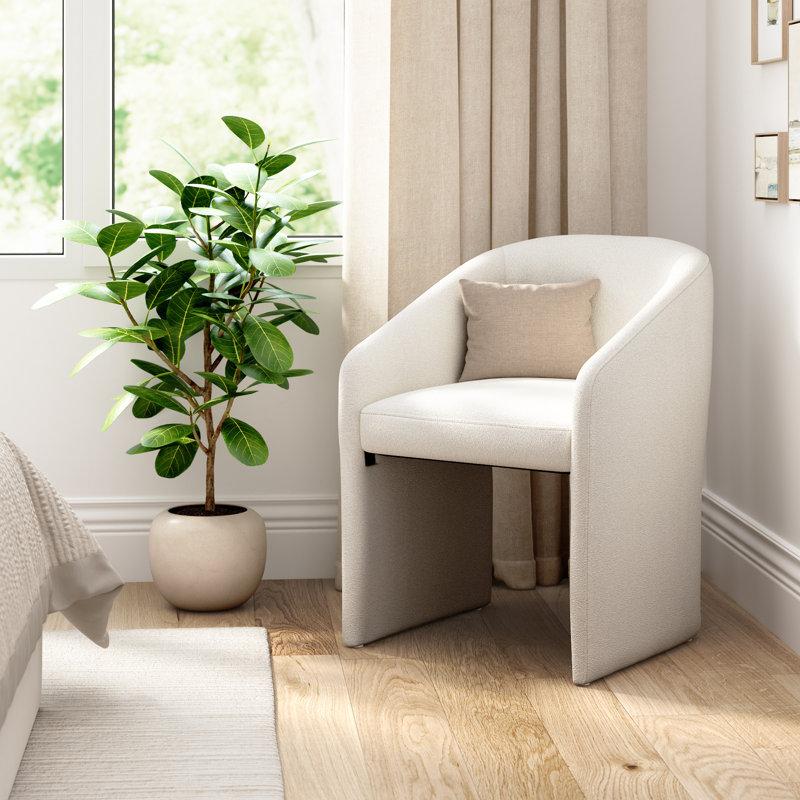 Mid Back Barrel Office Chair, Home Office Furniture