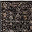 Black Traditional Bordered Luxurious Easy To Clean Rug For Dining Room Bed Room And Living Room-1536486453-1536486454