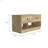 Rectangle 2-Shelf 2-Drawer Storage Bench-783821733