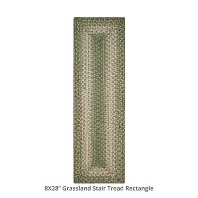 Tapis d'escalier tressé en jute Galento