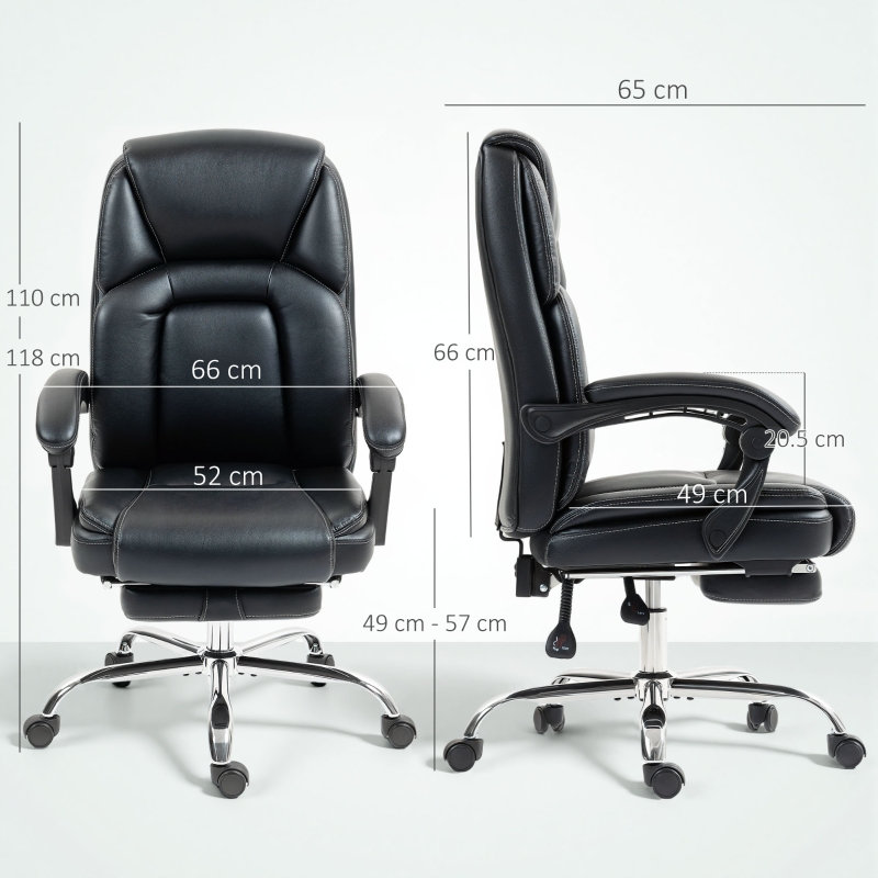 Executive Chair, Black, Black
