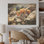 Art doré sur bois de pin naturel Golden Wayway