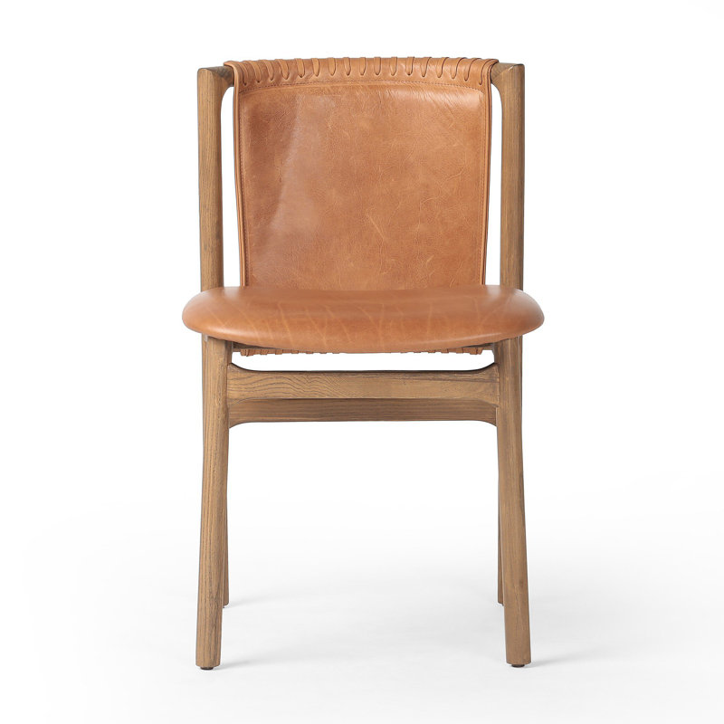 Baden Leather Upholstered Dining Chair, Lamont Nettlewood, Lamont Nettlewood