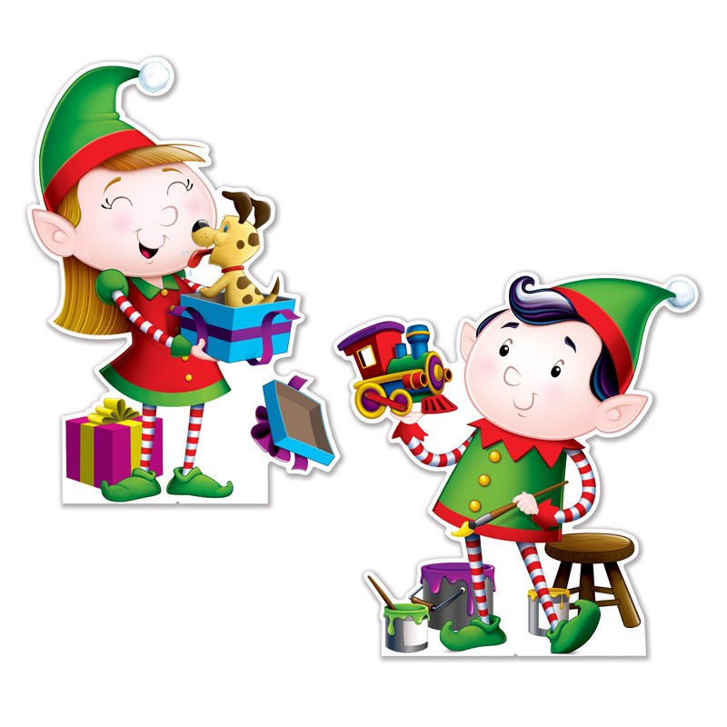 Christmas Elves Stand-Ups