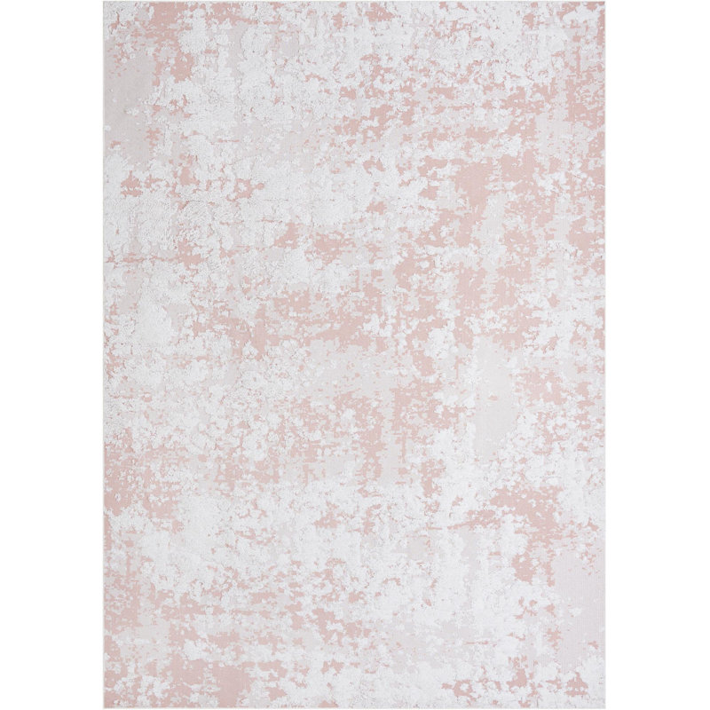 Tapis rose Contemporary Gallery, Rectangle 9 pi 10 po x 14 pi 1 po