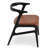 Morelato Upholstered Ash Wood Arm Chair-43237072