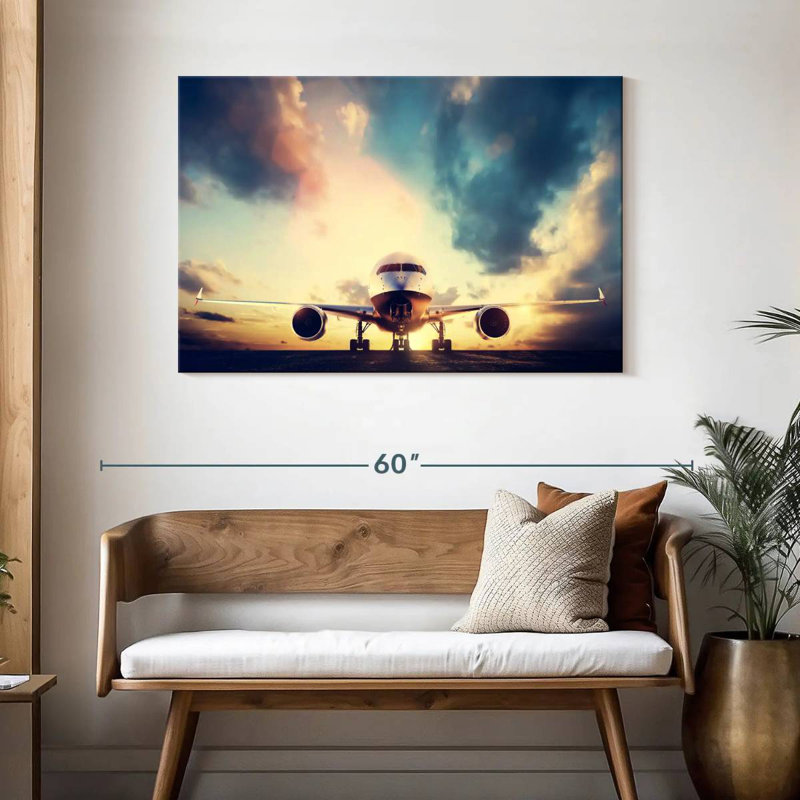 Mehar Grounded Jet, 30" H x 45" W