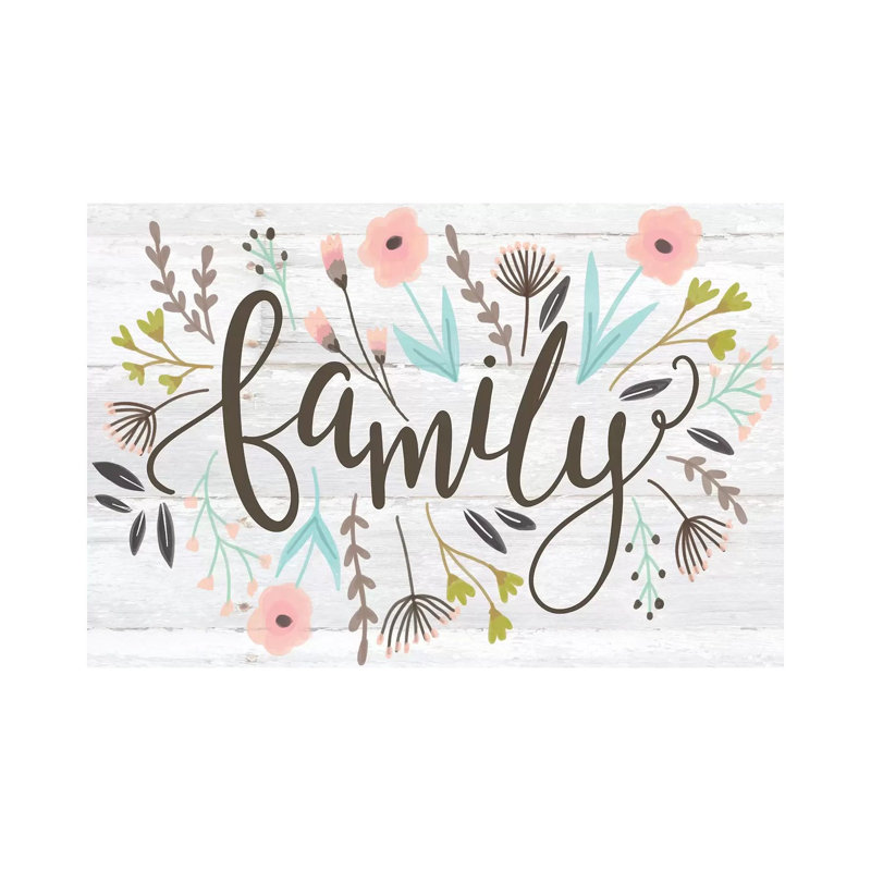 Farmhouse Pastels I 1 Piece Wrapped Canvas Wall Art, 20.32cm H x 30.48cm W