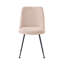 Langione Fabric Dining Chairs with Steel Legs-215168065
