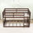 Twin Over Twin Floor Bunk Bed With Guardrails And Slats-1332562704