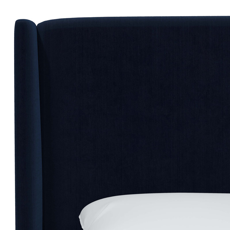 Tilly Upholstered Bed, Twin, Monaco Eclipse Velvet