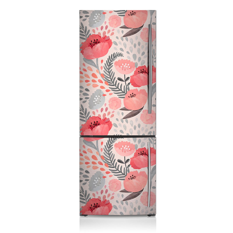 Plants & Flowers Door Decal, 190cm H x 70cm W