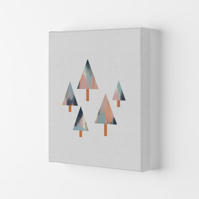 Pastel Trees - No Frame Print